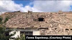 Село Карʼєрне на Херсонщине розбите під час бойових дій, було окуповане російськими військовими