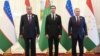Мулоқоти президентони Тоҷикистон, Туркманистон ва Узбекистон дар Ашқобод. 4-уми август 