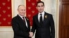 Rus we türkmen prezidentleri. Arhiw suraty.
