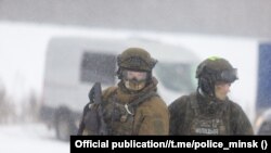 Беларускія сілавікі. Ілюстрацыйнае фота 