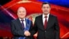 Президент Садыр Жапаров Мурат Укушовго III даражадагы “Манас” орденин тапшыруу учуру. 5-май, 2023-жыл. Бишкек.