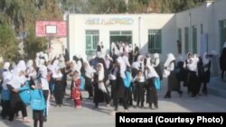 یکی از مکاتب دخترانه در کابل- طالبان پس از حاکمیت دوباره شان دختران بالاتر از صنف ششم را اجازده نداده اند که به مکتب بروند