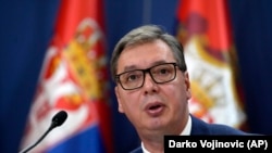 Претседателот на Србија Александар Вучиќ