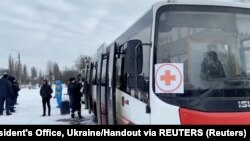 Автобуси для евакуації, Суми, 8 березня 2022 року