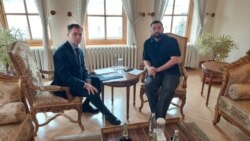 Vladimir Medinskiy ve David Arahamiya İstanbulda, 2022 senesi martnıñ 29-ı