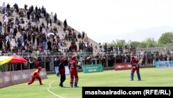 د پامیر لوبډلې لوبغاړي تر بیټېنګ مخکې د تمرین پر مهال - د مې اتمې انځور.