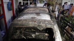 امریکايي ډرون برید د داعش ځانمرګي موټر هدف ته له رسېدو وړاندې په نښه کړ.