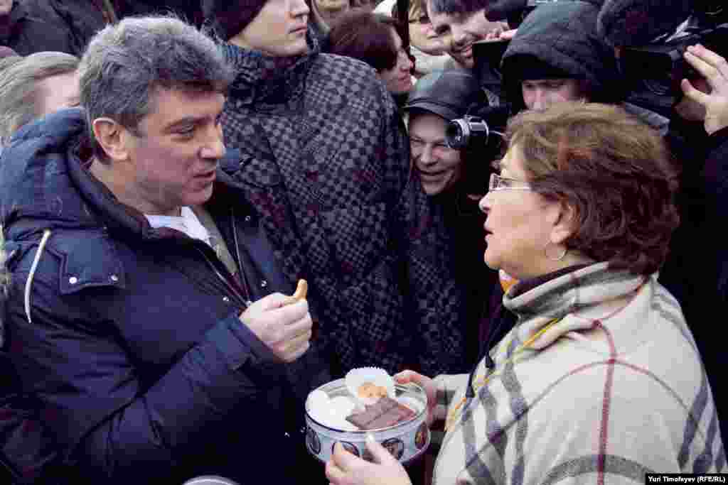 Евгения Альбац һәм Борис Немцов