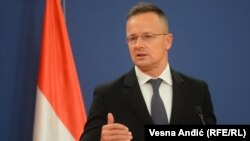 უნგრეთის საგარეო საქმეთა მინისტრი პეტერ სიიარტო, ევროპის საბჭოს საპარლამენტო ასამბლეაზე სიტყვით გამოსვლისას, შეეცადა დაერწმუნებინა ევროპარლამენტარები, რომ უნგრეთის მთავრობა არ მონაწილეობდა 11 უკრაინელი სამხედროს ტყვის ბუდაპეშტისთვის გადაცემაში.