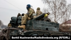 Українські військові на Чернігівщині, 1 квітня 2022 року (фото ілюстраційне)