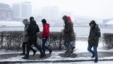 Migrantlar. Minsk, 2021.
