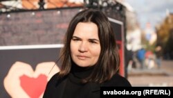 Сьвятлана Ціханоўская. Архіўнае фота