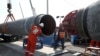 Під час будівництва газопроводу «Північний потік-2» у Росії, 5 червня 2019 року