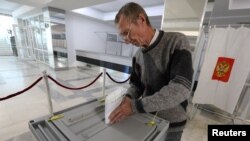 Голосування щодо так званого приєднання нових окупованих територій до РФ, яке організували в анексованому Криму