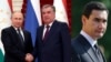 Wladimir Putin, Emomali Rahmon, Serdar Berdimuhamedow