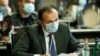 Armenia -- Health Minister Arsen Torosian speaks at a cabinet meeting in Yerevan, June 11, 2020.