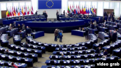 Европа парламентинин олтуруму. 