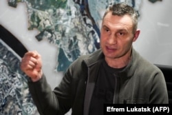 Віталій Кличко, міський голова Києва. Фото від 27 лютого 2022 року