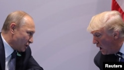Зустріч президентів США і Росії Дональда Трампа і Володимира Путіна у Гамбурзі на полях саміту «Групи двадцяти», 7 липня 2017 року