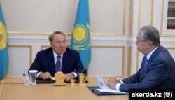Нурсултан Назарбаєв Касим-Жомарт Токаєв