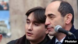 Նախկին փոխվարչապետ Արմեն Գևորգյանն ու ՀՀ երկրորդ նախագահ Ռոբերտ Քոչարյանը