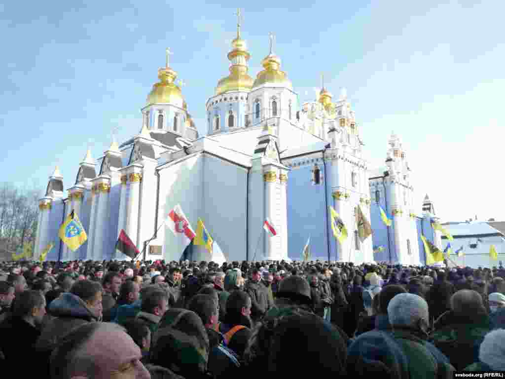 Прощання з Михайлом Жизневським у Києві