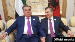 Эмомали Рахмон и Шавкат Мирзияев