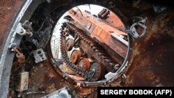 Кладбище уничтоженной российской техники, Украина, иллюстрационное фото