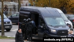 Архіўнае ілюстрацыйнае фота. Затрыманьне ў Менску, лістапад 2020 г.