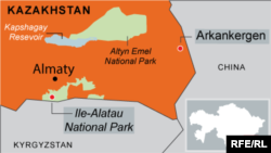 The locations of the mass murders this year in Kazakhstan (click to enlarge)