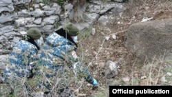 ԱԻՊԾ աշխատակիցները որոնողական աշխատանքներ են իրականացնում, դեկտեմբեր, 2020թ․