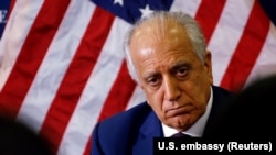 ارشیف، د افغانستان د سولې او پخلاینې لپاره د امریکا د بهرنیو چارو وزارت ځانګړی استازی زلمی خلیل‌زاد