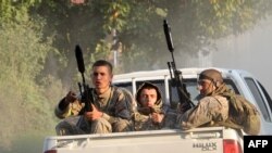 Снайпери грузинського МВС їдуть на операцію визволення заручників, 29 серпня 2012 року