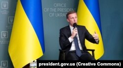 Радник президента США з питань національної безпеки Джейк Салліван під час візиту до України. Київ, 4 листопада 2022 року
