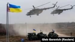 Навчання Збройних сил України в районі Житомира у листопаді 2018 року