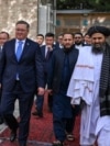Вице-премьер и глава МИД Казахстана Мурат Нуртлеу во время визита в Афганистан и встреч с чиновниками правительства «Талибана». Кабул, 10 июля 2025 года
