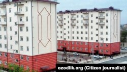 Андижонда сўнгги йилларда қурилган кўп қаватли уйлар