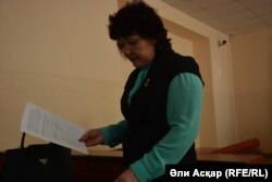 Адвокат Раушан Изтлеуова. Актобе, 14 февраля 2017 года.
