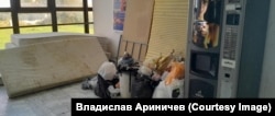 У міграцыйным харвацкім лягеры ў Порыне