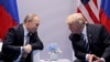 Володимир Путін (л) та Дональд Трамп (п)