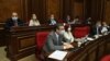 Armenia -- Deputies from the opposition Bright Armenia Party attend a parliament session, Yerevan, May 26, 2020.
