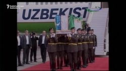 Uzbeks Bring Strongman Karimov To Gravesite