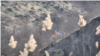 Armenia - An Azerbaijani military post is seen from the Armenian border village of Nerkin Hand in November 2022.