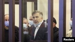 Михаил Саакашвили Тбилисидеги сотто. 29-ноябрь 2021-жыл