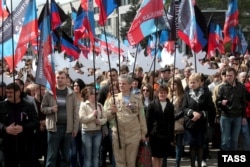 В окупованому Донецьку 1 травня 2016 року