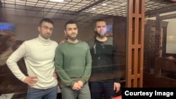 Кемал Тамбиев, Абдулмумин Гаджиев и Абубакар Ризванов 