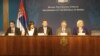 S leva nadesno: Sebastijan Sosa, Džejms Rouf, Dušan Vujović i Jorgovanka Tabaković