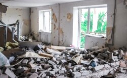 Разрушенный дом в Авдеевке (иллюстрационное фото)