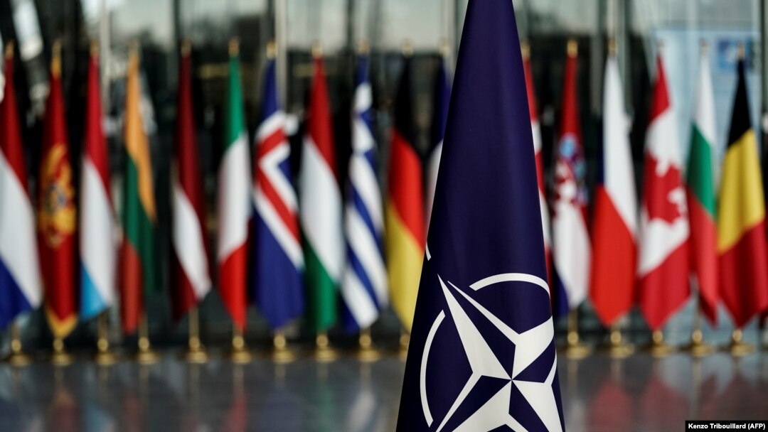 Zastava NATO u Briselu, arhivska fotografija