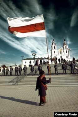 День волі у 2006 році. Ніна Богинська. Фото Євгена Ацецького